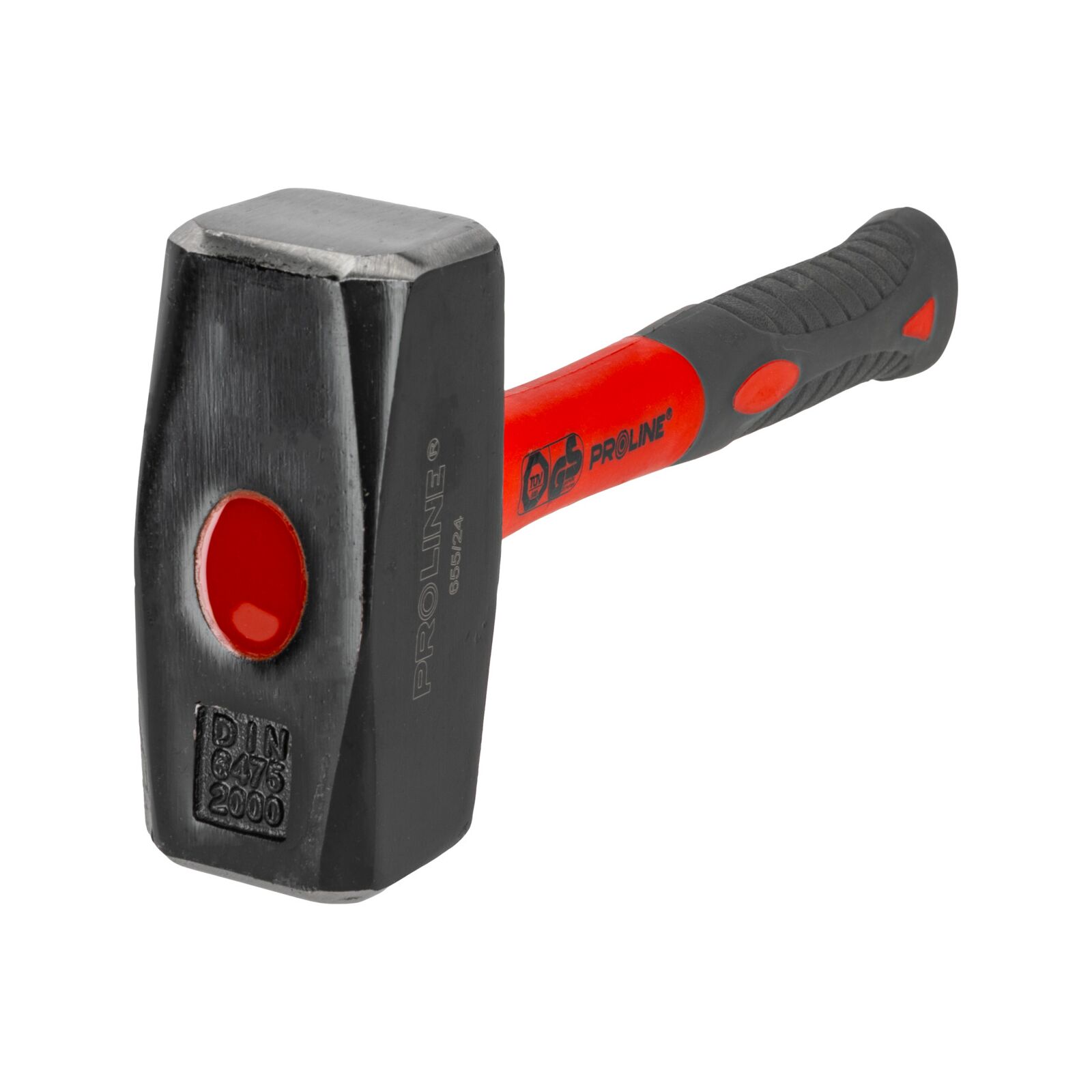 PROLINE TOOLS Slägga 2, 0 kg, Glasfiberhandtag 75%, GS, Proline - 3