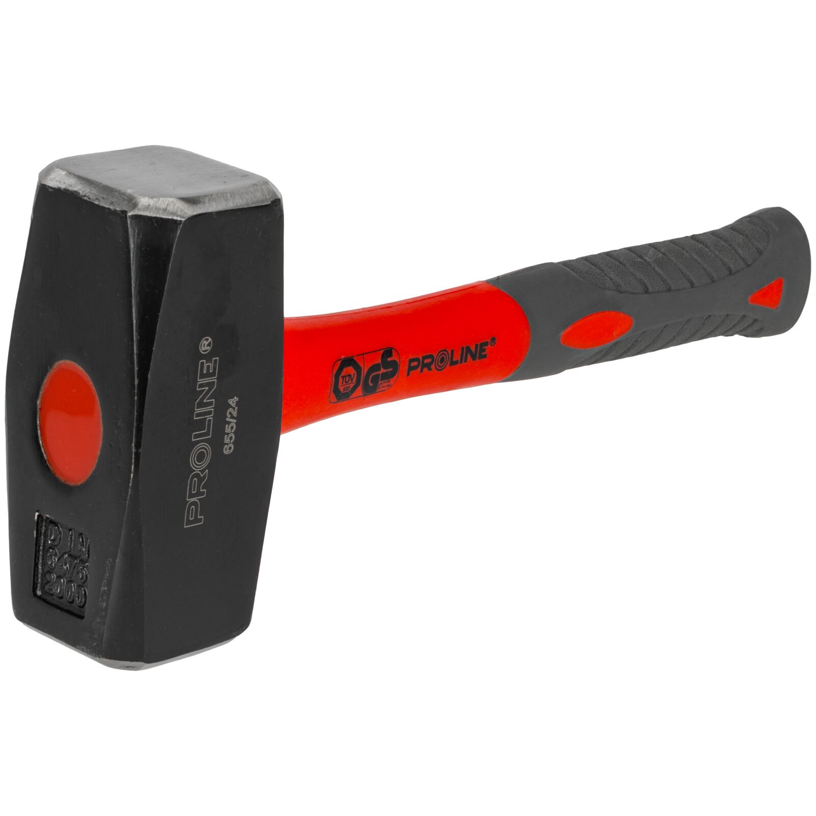 PROLINE TOOLS Slägga 2, 0 kg, Glasfiberhandtag 75%, GS, Proline - 4