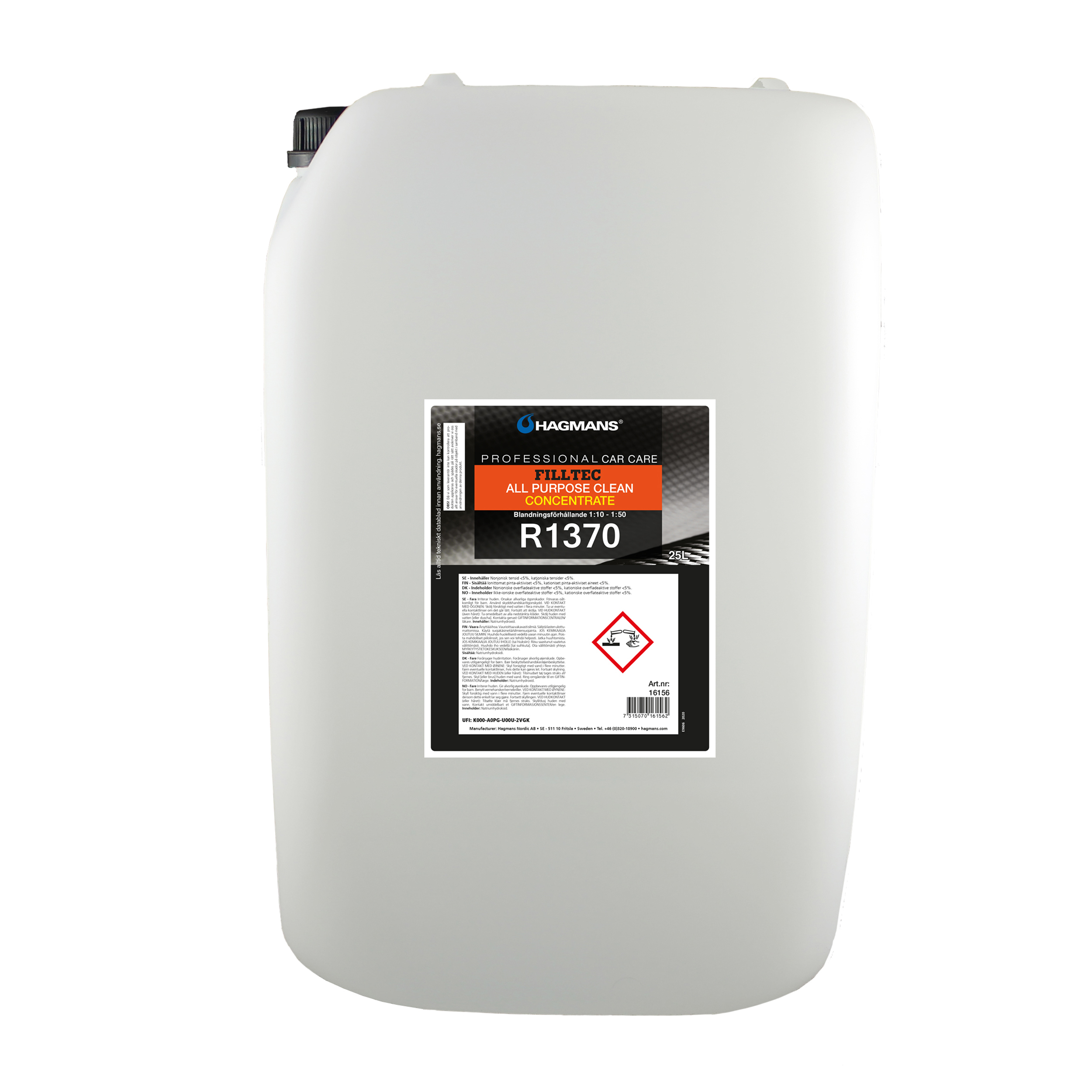 Filltec R1370 All purpose clean Conc. 25 L - 2