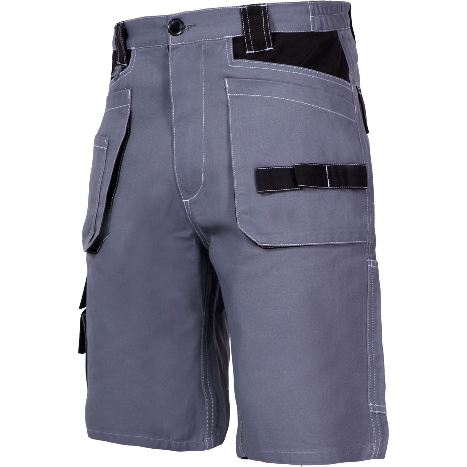 LahtiPro Shorts, Grey-Black, 100% Cotton, 245G/m2, S, CE, LAHTI (Storlek : M)