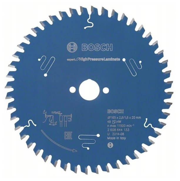 Sågklinga 165 x 2024z Expert for High Pressure Laminate, BOSCH