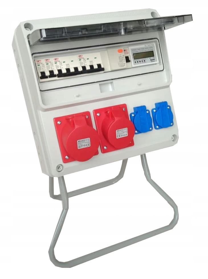 Övriga 3 Elcentral IP442 terminaler 3 x 230V/400V, 50/60 Hz, 10A, max 100A, med elmätare
