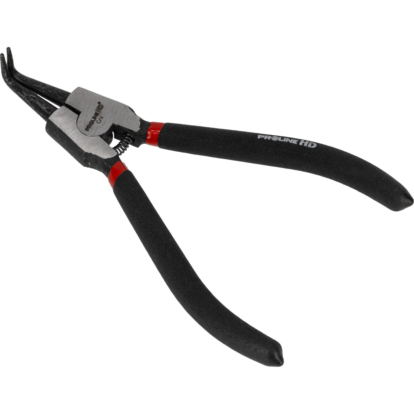 PROLINE TOOLS Spårringstång vinklade käftar 200 mm, för utvändiga spårringar, Proline - 3