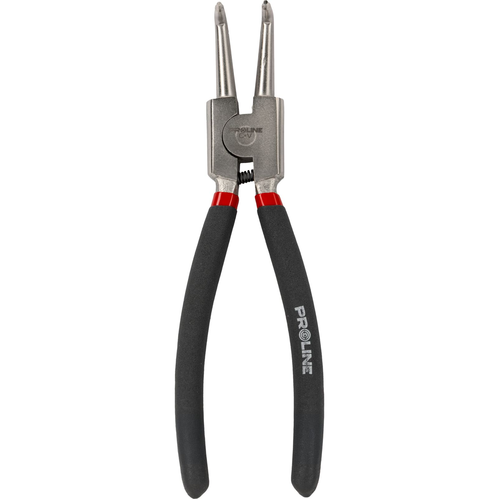 PROLINE TOOLS Spårringstång vinklade käftar 200 mm, för utvändiga spårringar, Proline - 4