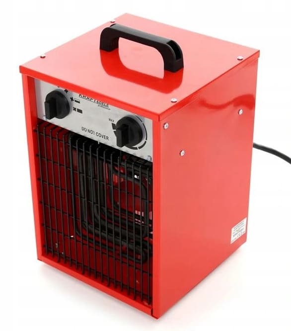 KRAFT&DELE Byggfläkt, värmefläkt 3.5 kW 230V, Kraft & Delle - 7