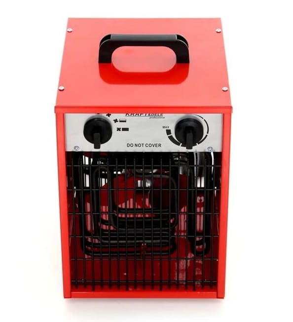 KRAFT&DELE Byggfläkt, värmefläkt 3.5 kW 230V, Kraft & Delle - 9