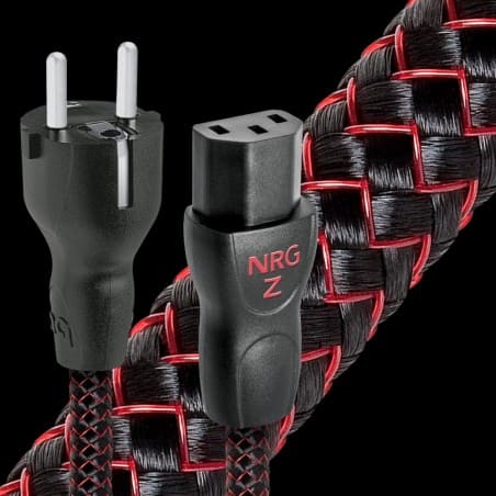 NRG-Z3 Nätkabel 2m 230V Schuko IEC, för Hi-Fi, AudioQuest - 2