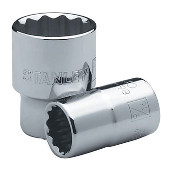 Hylsa 1/28-30 mm 12-kantig, STANLEY (Storlek (mm) : 13)