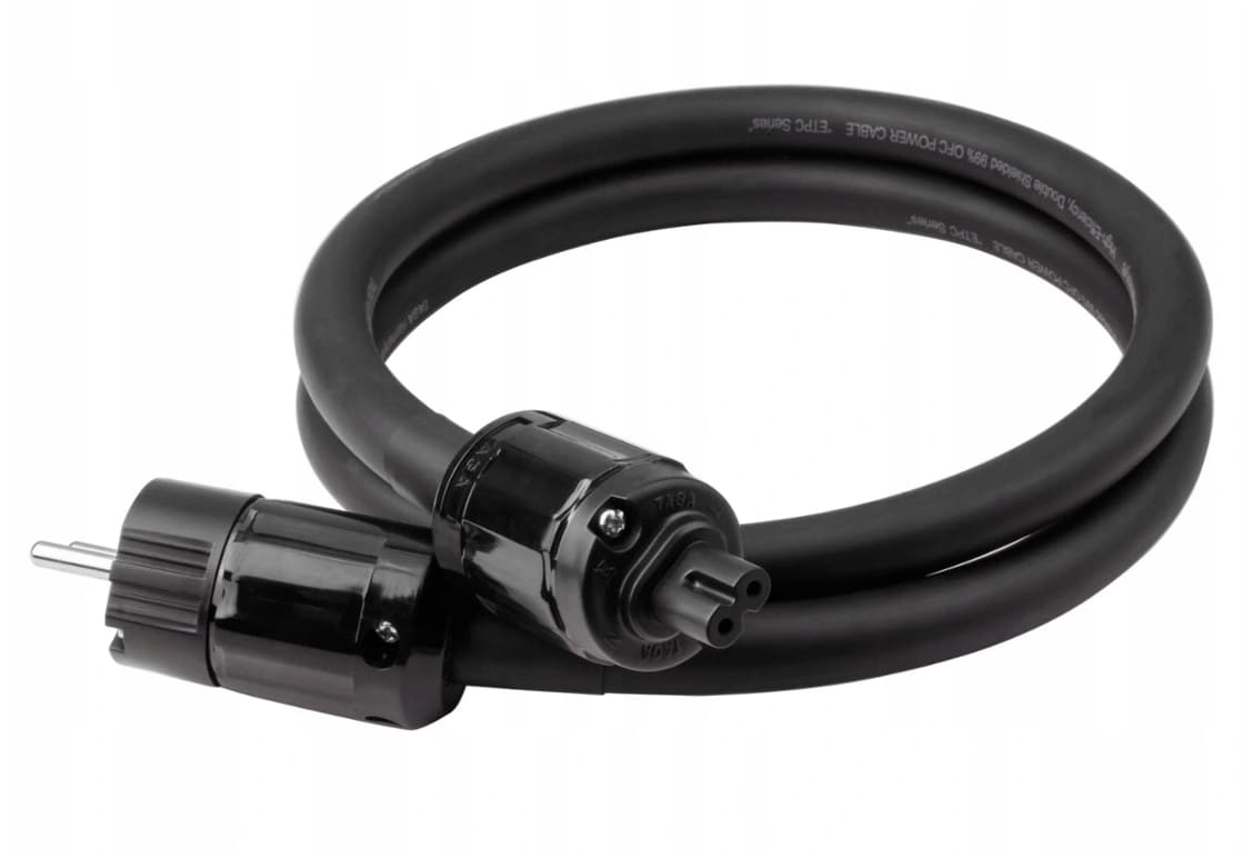 Övriga 3 Nätkabel 1, 3m 10AWG för Hi-Fi, skärmad, Taga Harmony ETPC-C7-TS 230V - 6