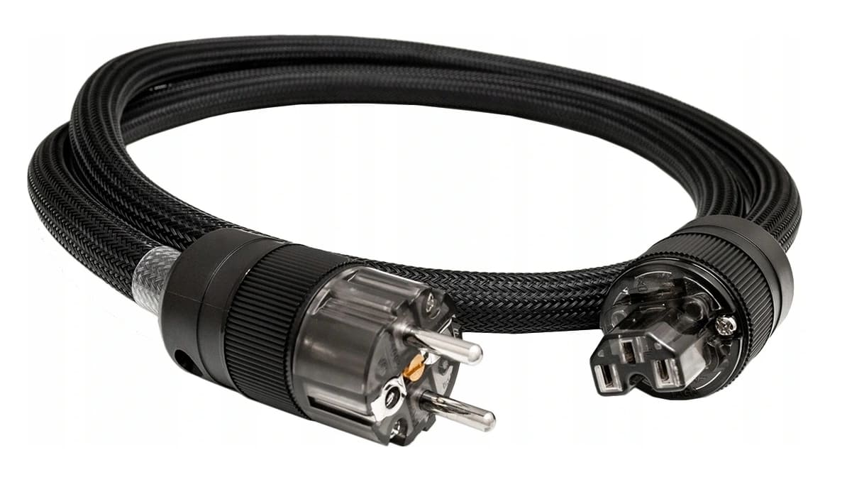 Övriga 3 Nätkabel 2m 10AWG Schuko IEC, för Hi-Fi, skärmad jordad, Taga Harmony ETPC-TS 230V