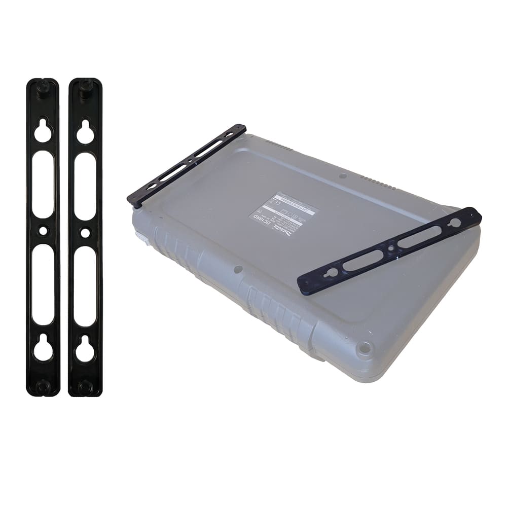 Stealth Mounts Fästen för MAKITA 18v DC18RD dubbelladdare, 2 par, STEALTHMOUNTS