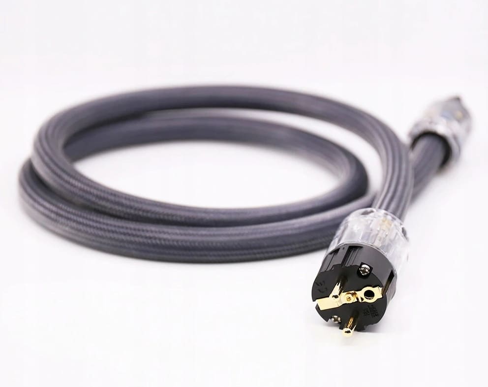 Övriga 3 Nätkabel 1, 5m 3 x 4mm2 Schuko IEC, för Hi-Fi, skärmad jordad, 230V max 3600W - 4