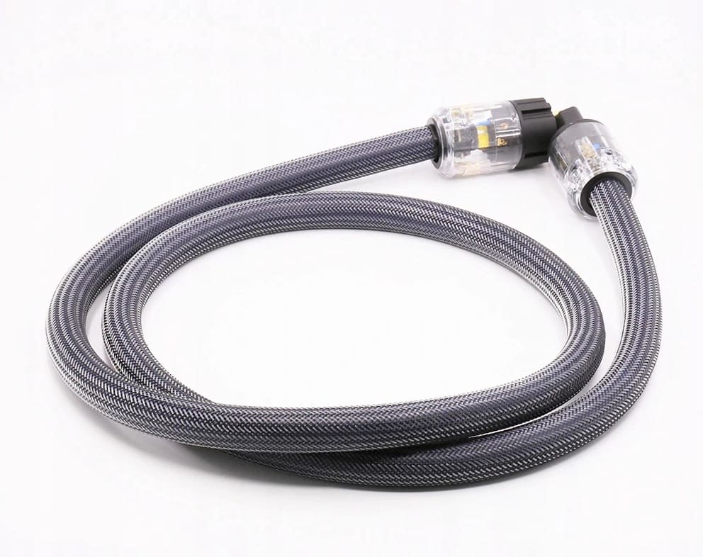 Övriga 3 Nätkabel 1, 5m 3 x 4mm2 Schuko IEC, för Hi-Fi, skärmad jordad, 230V max 3600W - 3
