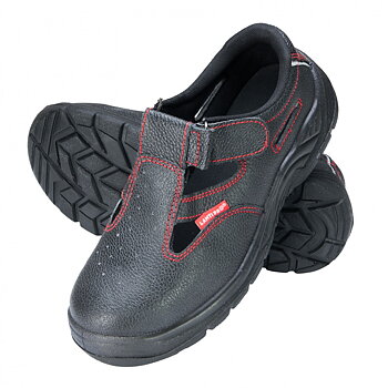 LahtiPro Sandals, Leather, Black, S1 Src , 39 , CE, LAHTI (Skostorlek : 39)