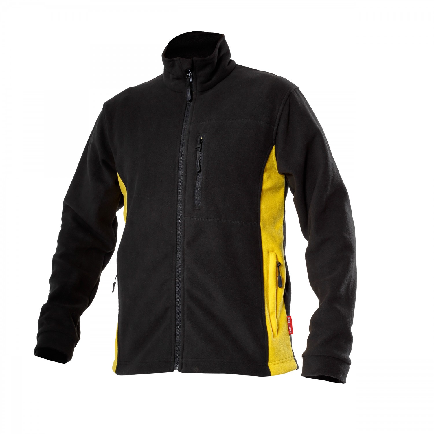 LahtiPro Fleece Jacket, Black and Gul, S , CE, LAHTI - 2