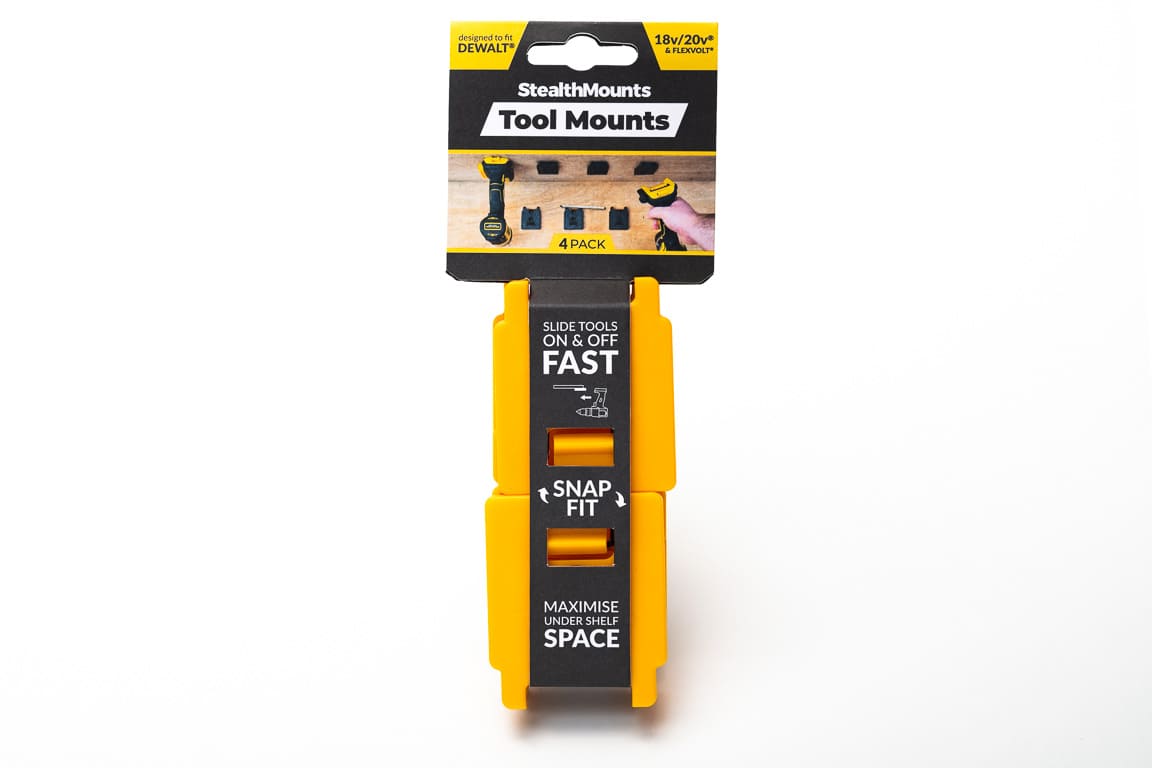 Stealth Mounts Verktygshållare 4 st. för DEWALT XR elverktyg, verktygsfästen, STEALTHMOUNTS - 10