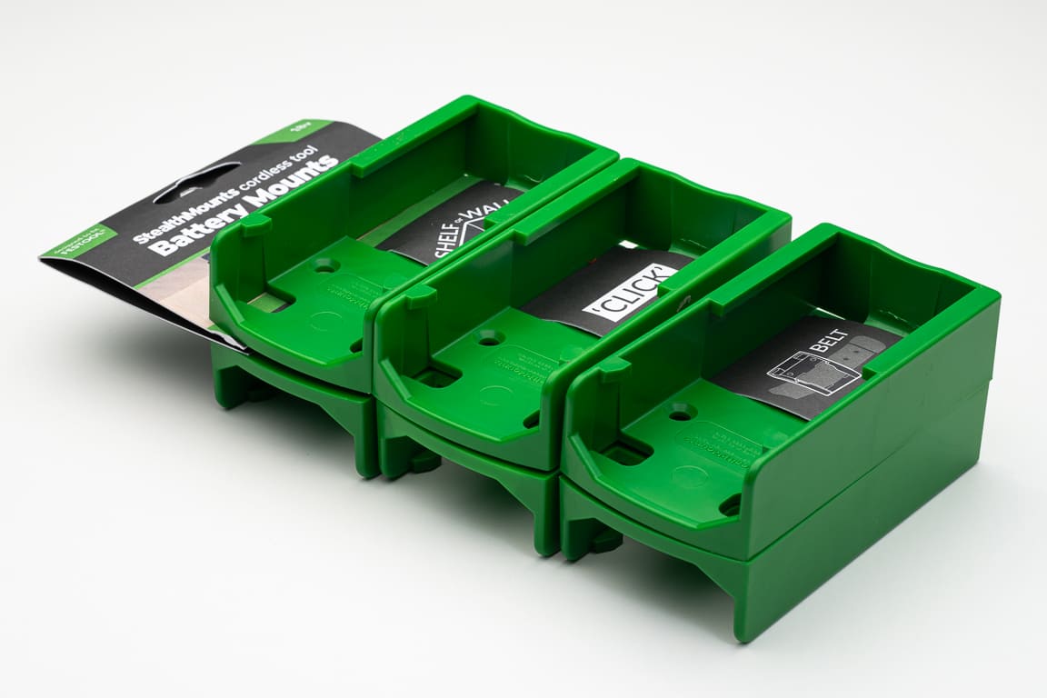 Stealth Mounts Batterihållare 6 st. för Festool 18v, STEALTHMOUNTS