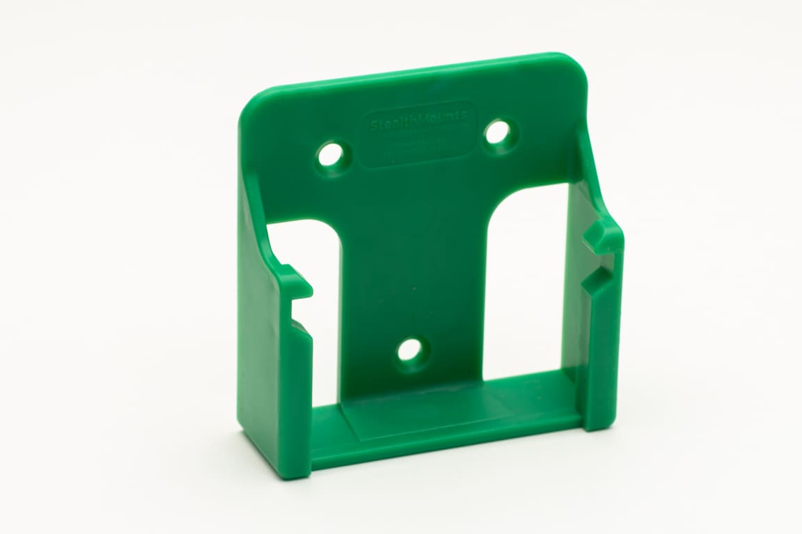 Stealth Mounts Batterifästen 6-pack för Hikoki Metabo HPT Hitachi 18V ABS Grön, StealthMounts - 4
