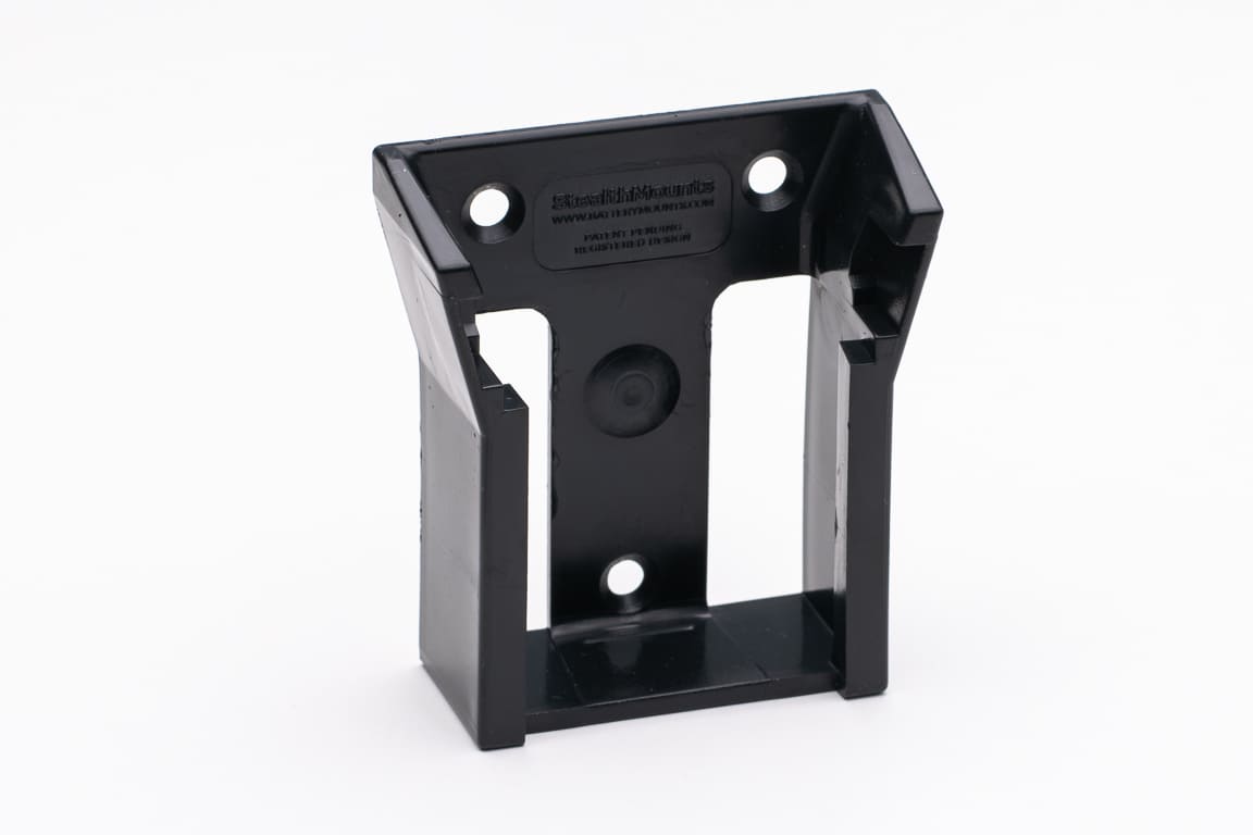 Stealth Mounts Batterifästen 6-pack för Milwaukee M18 ABS Väggmontage Röd, StealthMounts - 5