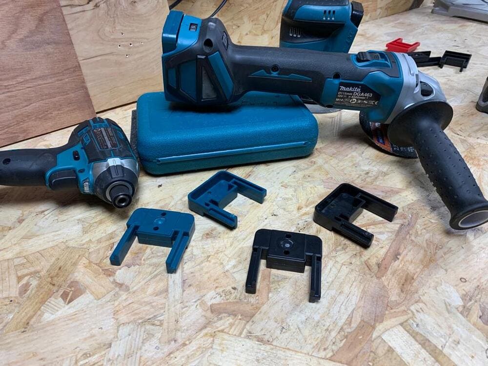 Stealth Mounts Verktygshållare 4 st. för MAKITA 18v LXT elverktyg, verktygsfästen, STEALTHMOUNTS - 9
