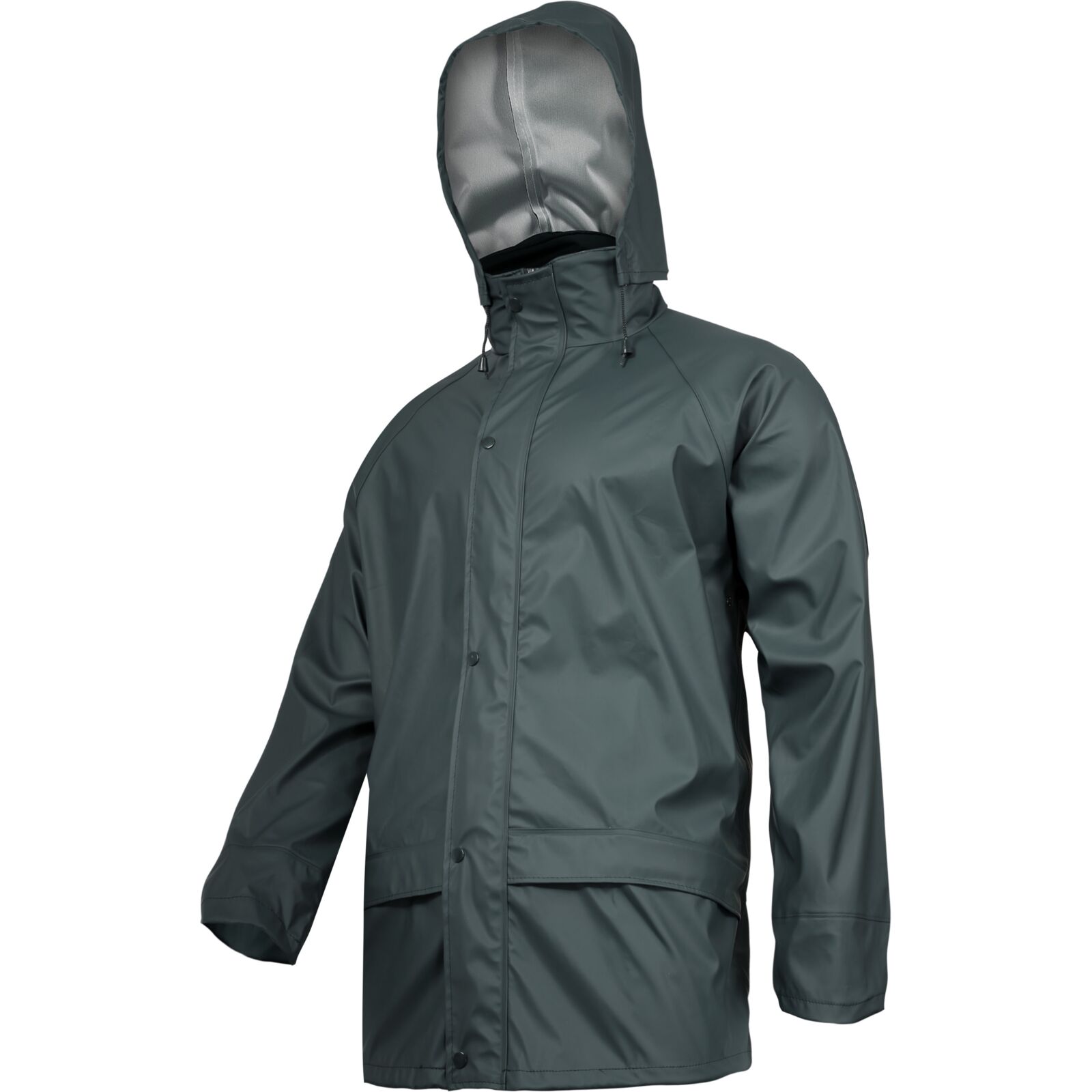LahtiPro Rain Jacket Pu, Green, S, CE, LAHTI (Storlek : S)