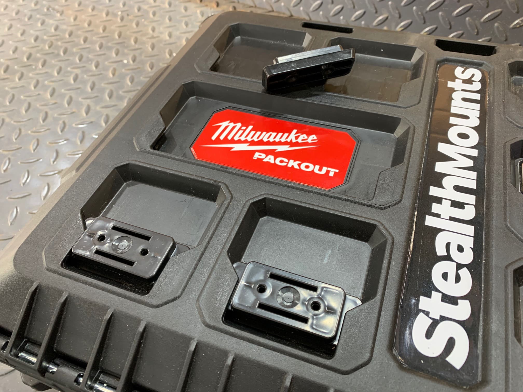 Stealth Mounts Fästen 8st för Cleat nfeet STEALTHMOUNTS och MILWAUKEE Packout System - 7