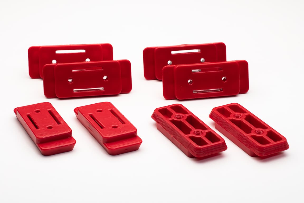 Stealth Mounts Fästen 8st för Cleat nfeet STEALTHMOUNTS och MILWAUKEE Packout System - 4