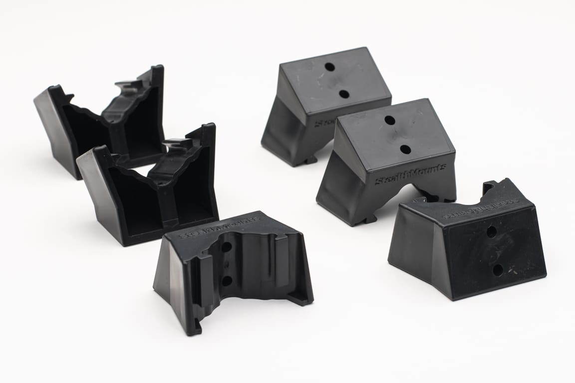 Stealth Mounts Batterihållare 6 st. för MILWAUKEE M12 elverktyg, verktygsfästen, STEALTHMOUNTS - 6