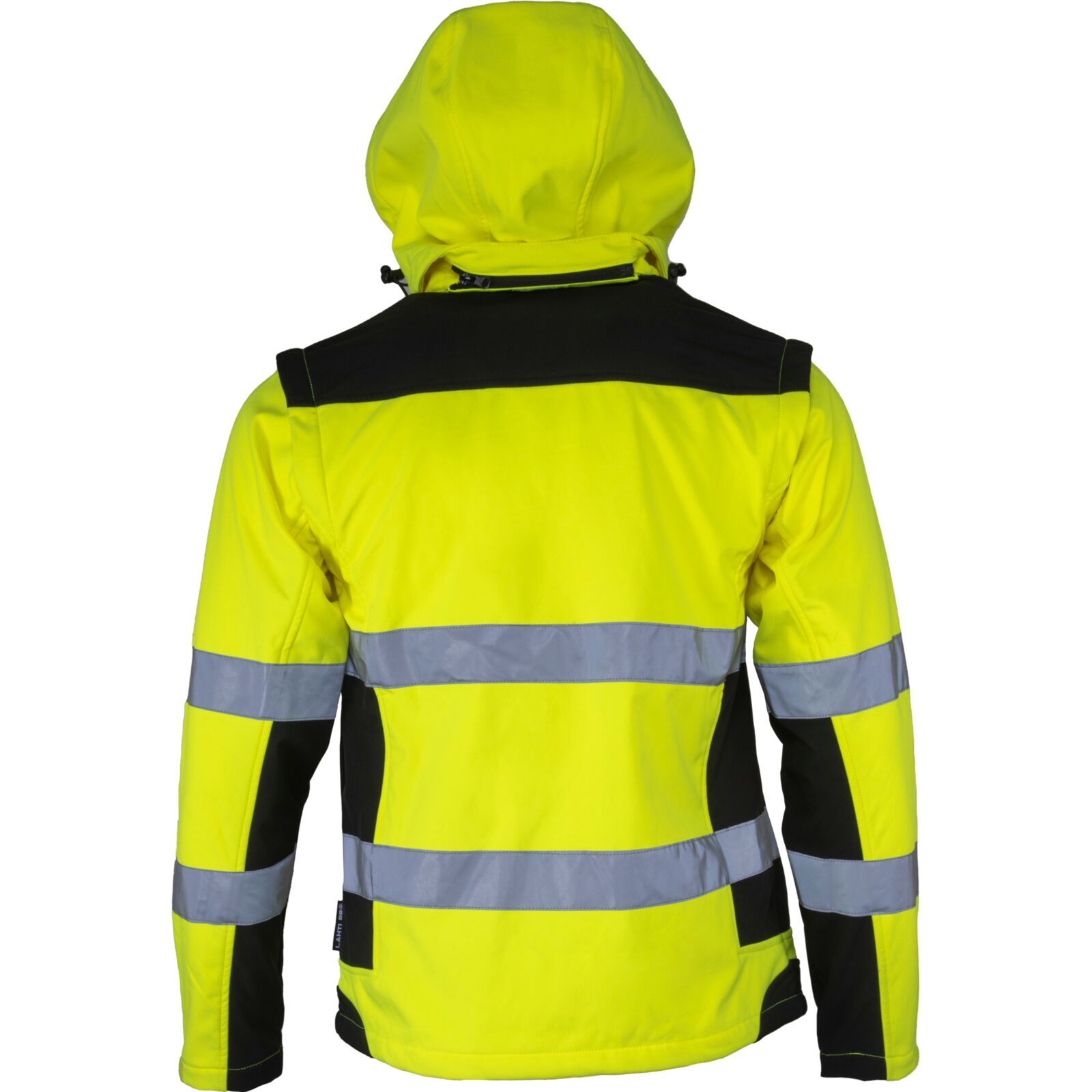 LahtiPro Warning Softshell, Detach. Sleeves, Yellow, S, CE, LAHTI (Storlek : L) - 2