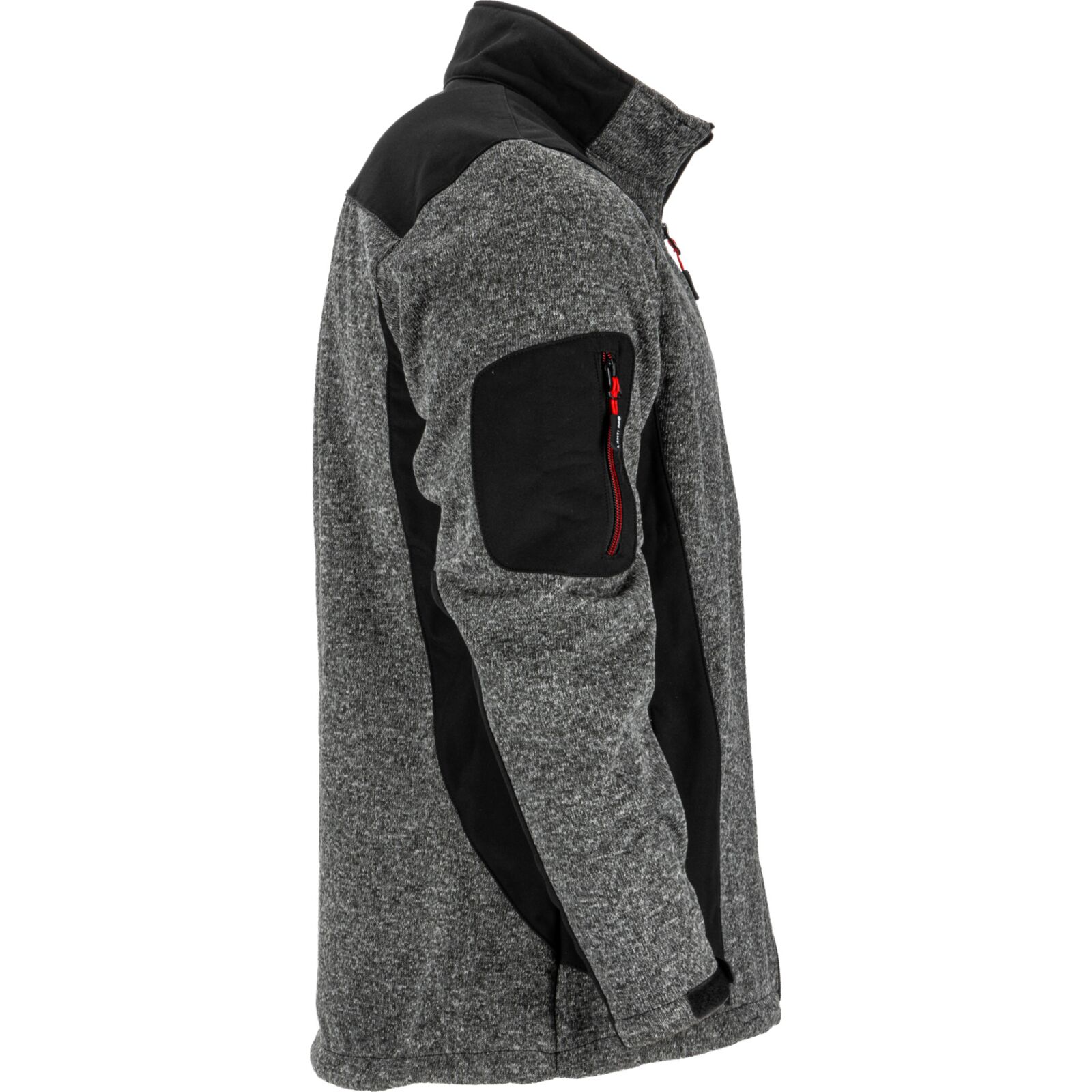 LahtiPro Sweater Jacket Soft. Inserts, Grey-Black, S, CE, LAHTI (Storlek : M) - 5