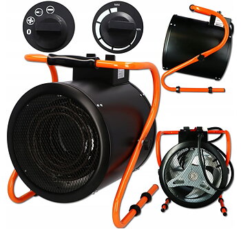 Övriga 3 Portabel värmefläkt, byggfläkt 9 kW 400V, 980 m3/h, Faster Tools
