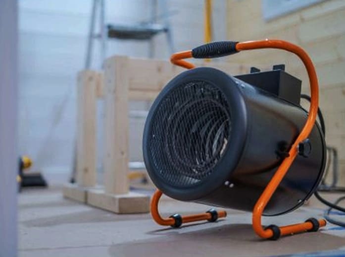 Övriga 3 Portabel värmefläkt, byggfläkt 9 kW 400V, 980 m3/h, Faster Tools - 4