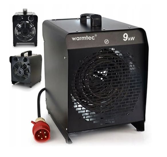 Övriga 3 Portabel värmefläkt, byggfläkt 9 kW 400V, 845 m3/h, Warmtec