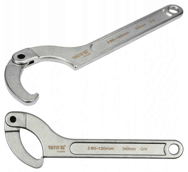 Haknyckel 80-120 mm, YATO