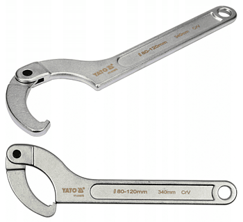 Haknyckel 80-120 mm, YATO