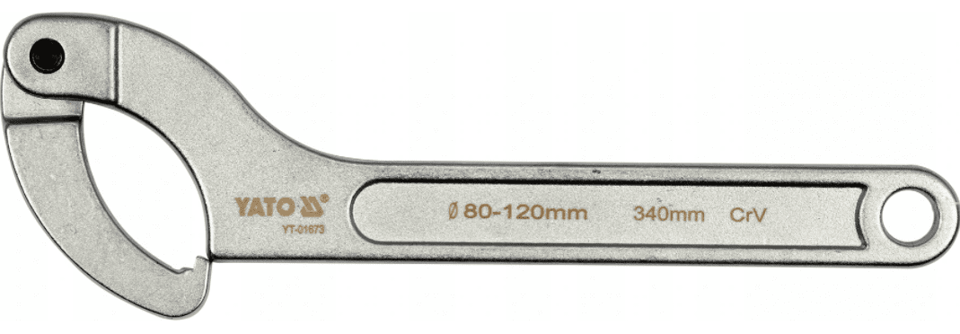 Haknyckel 80-120 mm, YATO - 3