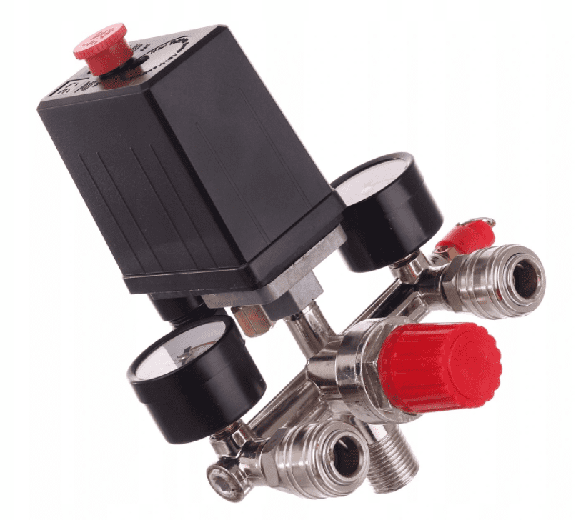 Övriga 3 Tryck strömbrytare för kompressorer 1/2, 21 mm, 230V, Technic - 5