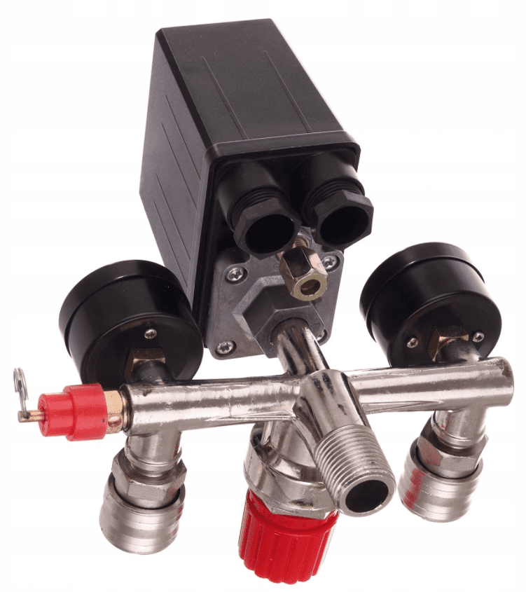 Övriga 3 Tryck strömbrytare för kompressorer 1/2, 21 mm, 230V, Technic - 3