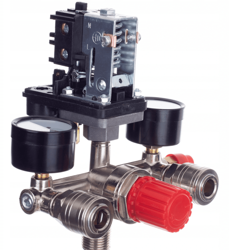 Övriga 3 Tryck strömbrytare för kompressorer 1/2, 21 mm, 230V, Technic - 7