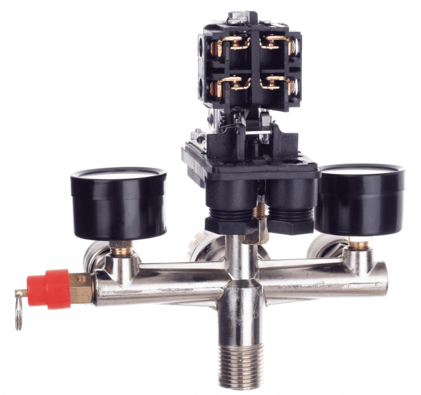 Övriga 3 Tryck strömbrytare för kompressorer 1/2, 21 mm, 230V, Technic - 9