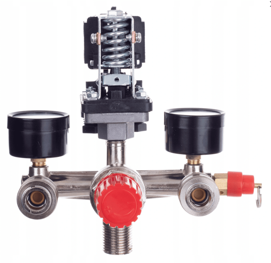 Övriga 3 Tryck strömbrytare för kompressorer 1/2, 21 mm, 230V, Technic - 6