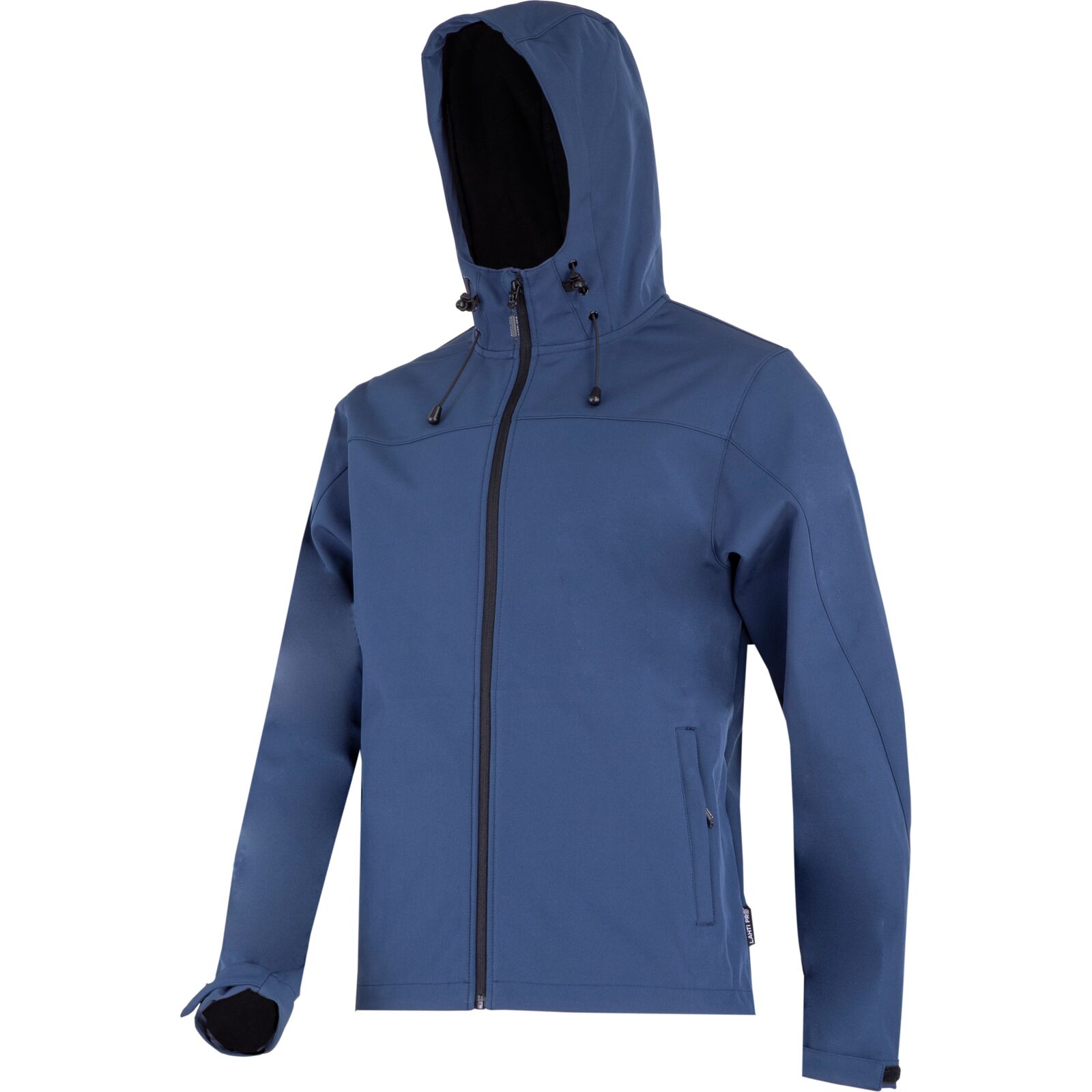LahtiPro Softshell Jacket, Hood, Navy Blue, S, CE, LAHTI (Storlek : L)