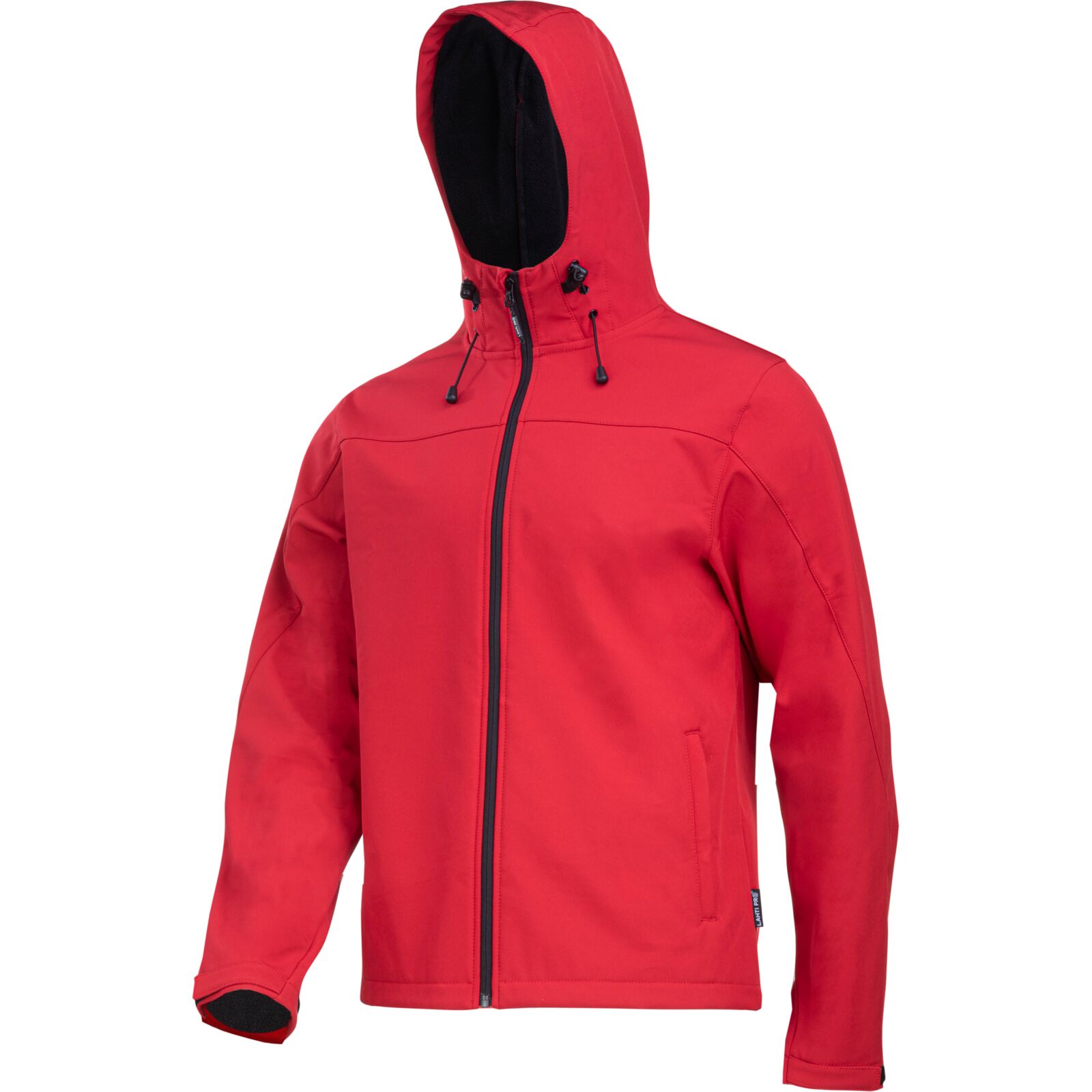 LahtiPro Softshell Jacket, Hood, Red, S, CE, LAHTI (Storlek : L)