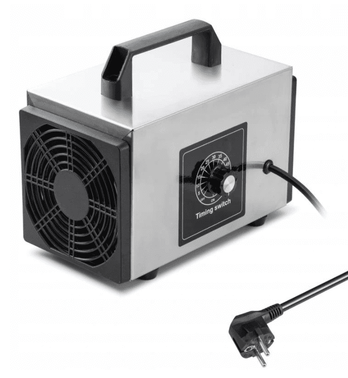 Ozongenerator 10g/h, luftrenare 230V, 80W (20-50min vid 200m2)