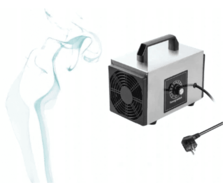 Ozongenerator 10g/h, luftrenare 230V, 80W (20-50min vid 200m2) - 4