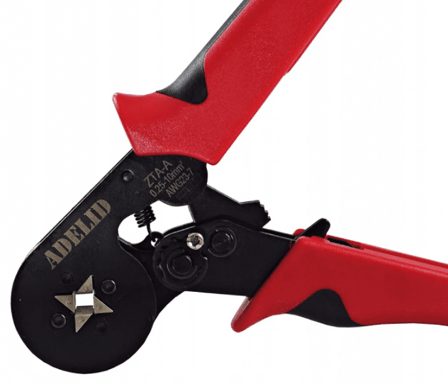 Övriga 3 Crimptång, presstång, tång för runda kontakter 0, 25 mm² - 10 mm², eltång ZTA-A - 4