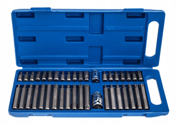 Övriga 3 Nycklar TORX SPLINE HEX 40 delar, CrV, Tagred - 2
