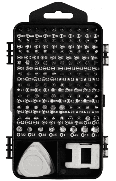 Övriga 3 Precisionsverktyg, sats 117 delar, bits, TORX, skruvmejslar m.m. - 7