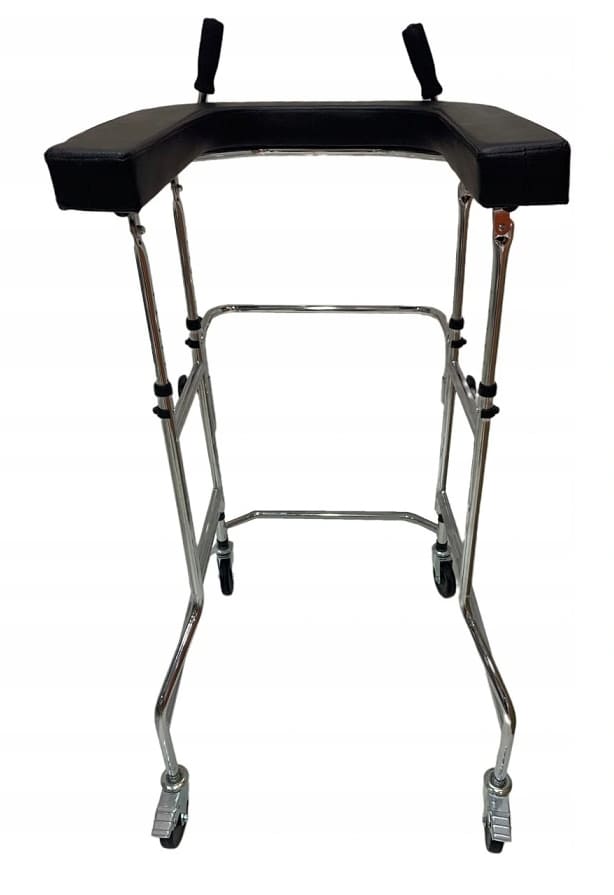 Gåstativ, rollator, max 100 kg, för rehabilitering och äldre, Atlanta - 2