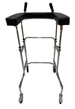Gåstativ, rollator, max 100 kg, för rehabilitering och äldre, Atlanta